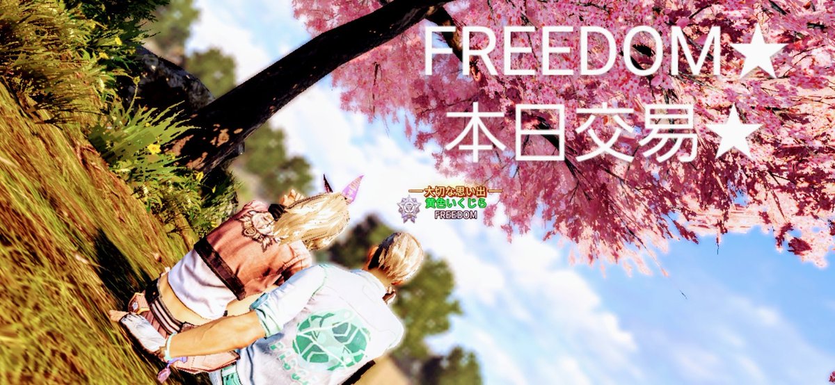 aoi_chiroron's tweet photo. ★本日★

  FREEDOM★交易！！
お待ちしておりまーす٩( ´ω` )و
店番してます(*｀･ω･)ゞ

#FREEDOM交易
#弾薬箱置いてあるかも
#是非お立ち寄りください https://t.co/a6EooiC8ya