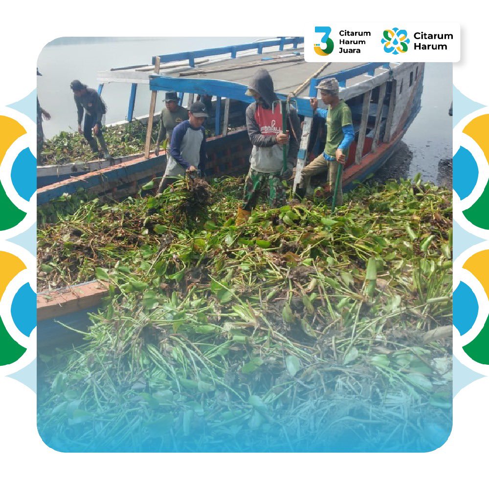 SatgasCitarum's tweet photo. Satgas Citarum Harum Sektor 12 dan BPWC Gerak Cepat Tangani Eceng Gondok di Cirata
Selengkapnya di: https://t.co/5i6l3XSjac
#JabarJuara #JabarJuaraLahirBatin #JabarKita #citarum #citarumharum #sungaicitarum #citarumharumjuara #satgascitarum #diskominfojabar #dascitarum #jabar https://t.co/svKJTrOKtV