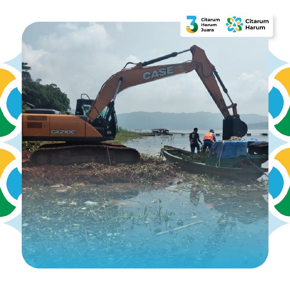 SatgasCitarum's tweet photo. Satgas Citarum Harum Sektor 12 dan BPWC Gerak Cepat Tangani Eceng Gondok di Cirata
Selengkapnya di: https://t.co/5i6l3XSjac
#JabarJuara #JabarJuaraLahirBatin #JabarKita #citarum #citarumharum #sungaicitarum #citarumharumjuara #satgascitarum #diskominfojabar #dascitarum #jabar https://t.co/svKJTrOKtV