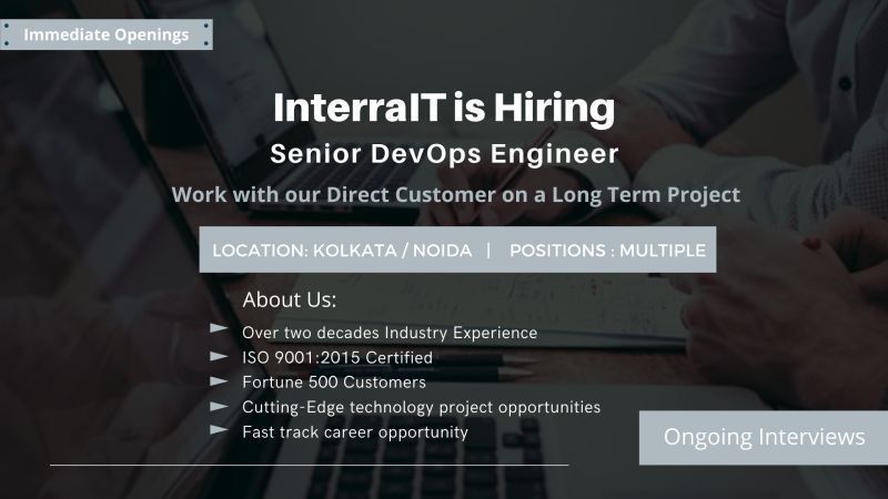 interraitinc's tweet photo. We are looking for experienced IT professionals to consult with our Fortune 500 customers. Seeking candidates who thrive on dynamic environments and working with bleeding edge technologies. Please apply at: https://t.co/2X1o1MTYXH
#openings #jobs #opportunity #interraitinc https://t.co/iPjQSIo3pi