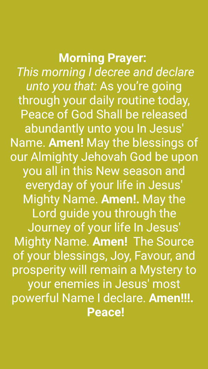 ebuloku_matthew's tweet photo. Today's declaration: https://t.co/BFMoFRQgUC
