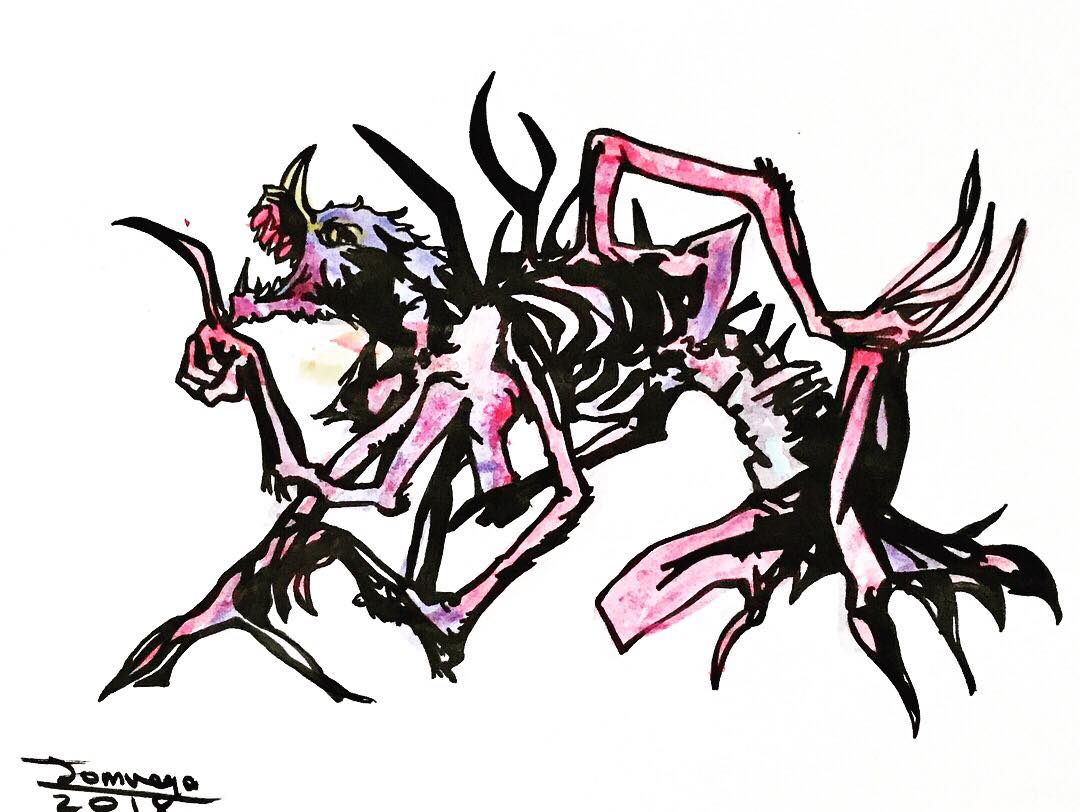 vega_jom's tweet photo. Ganulf, Insane Curator of Blood #creaturedesign #comics #comic #illustrator #illustratorsoninstagram #jomvega #unipen #fabercastell https://t.co/fCnDtOAoSc