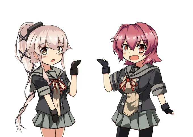 #見た人も無言でピンク髪美少女貼れ 