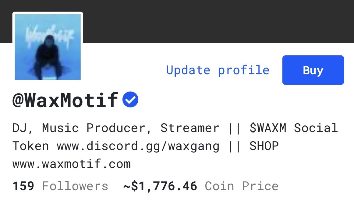 WaxMotif's tweet photo. #Bitclout Day 2 ππ½
Big support today so gifted $100 to 5 new creators. Doing it again tomorrow so come find me if youβre on the platform #cloutup https://t.co/XbGwQzlXEa