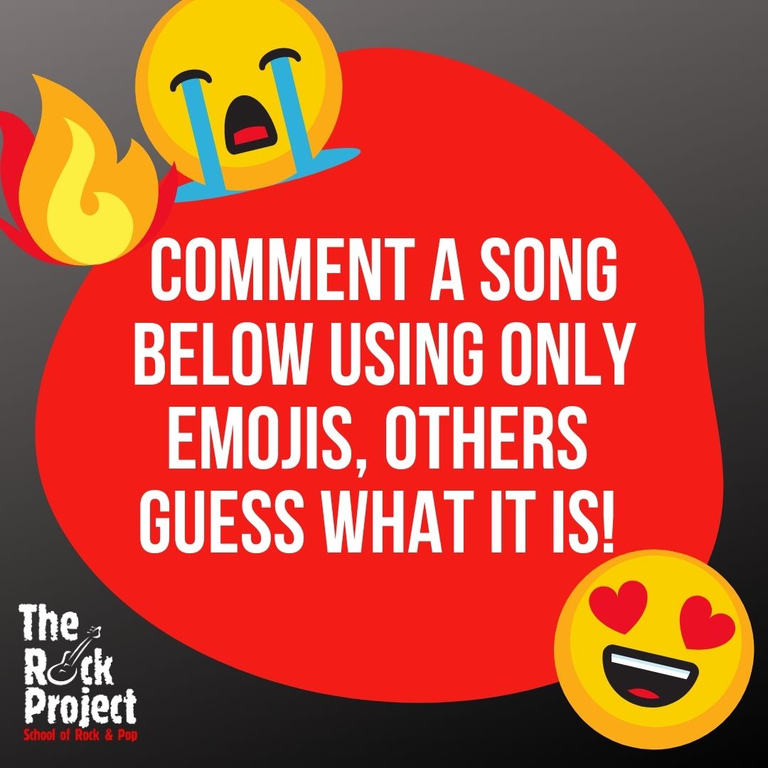 Oh no not again, we we're playing this all last week in our private group for RP students. 

Go on then let the fun begin

#emoji
#bands
#fungames