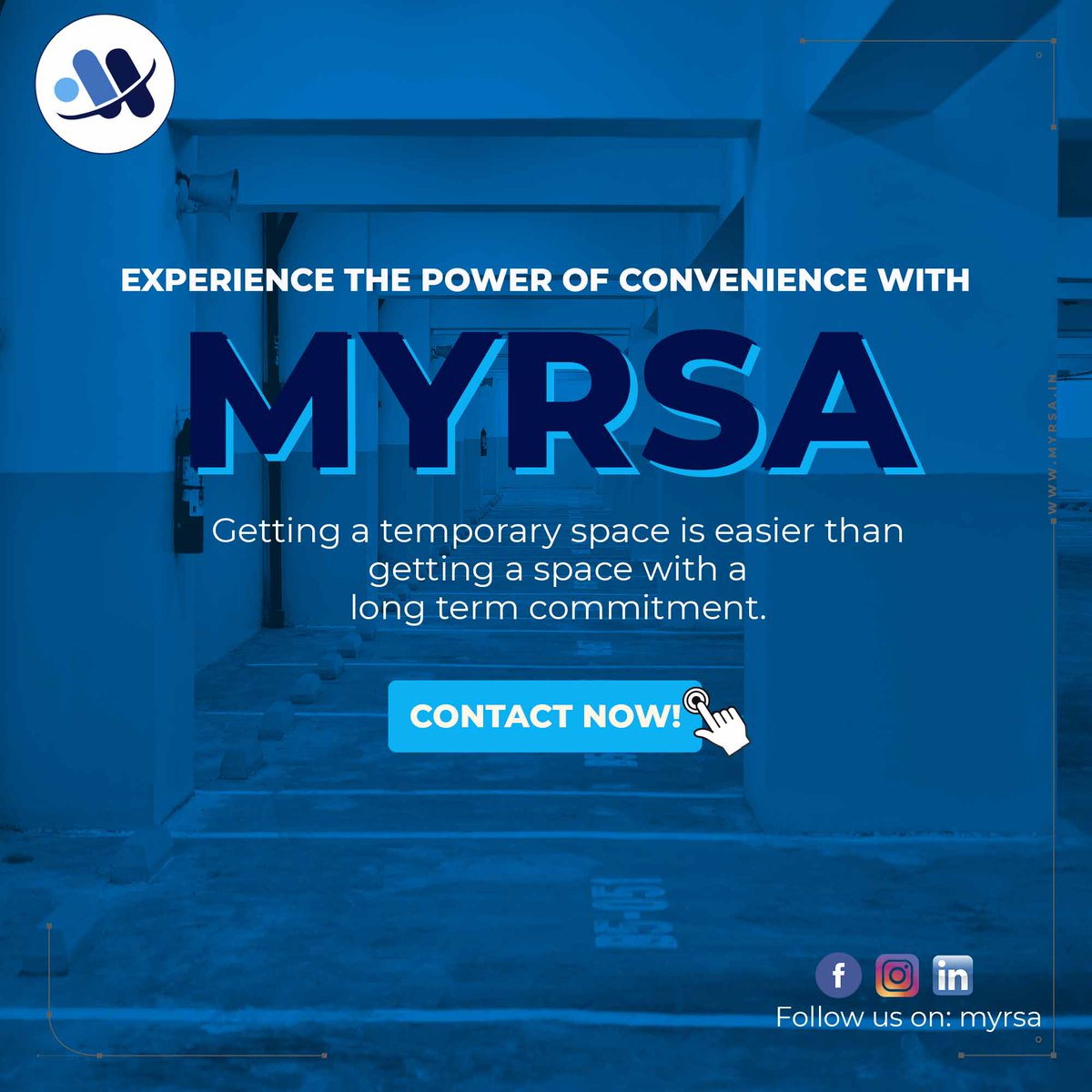 MyrsaTech's tweet image. Myrsa helps businesses, service providers, entrepreneurs, retailers, brands,event managers or start-ups to find the temporary space they need to test, sell, serve and grow.

Visit us at: myrsa.in

#temporaryrenting #shorttermrenting #retailspaceforrent