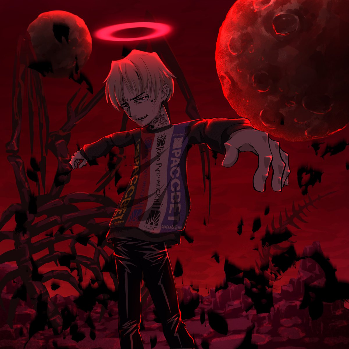 Lil Peep Keyのイラスト