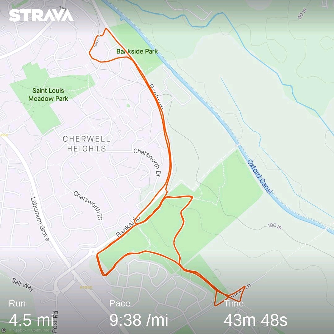 ModParlPhotos's tweet image. Run #3 was supposed to be an easy 3-mile  bimble, but ended up doing 4.5 miles tempo with 6x200 sprint Intervals and 3x fast hills. I'll go easy tomorrow, promise! 😂🤣

#running #runnersofinstagram #asicsfrontrunneruk #weightlosstransformation #fattofit #morningrun #runnersworld