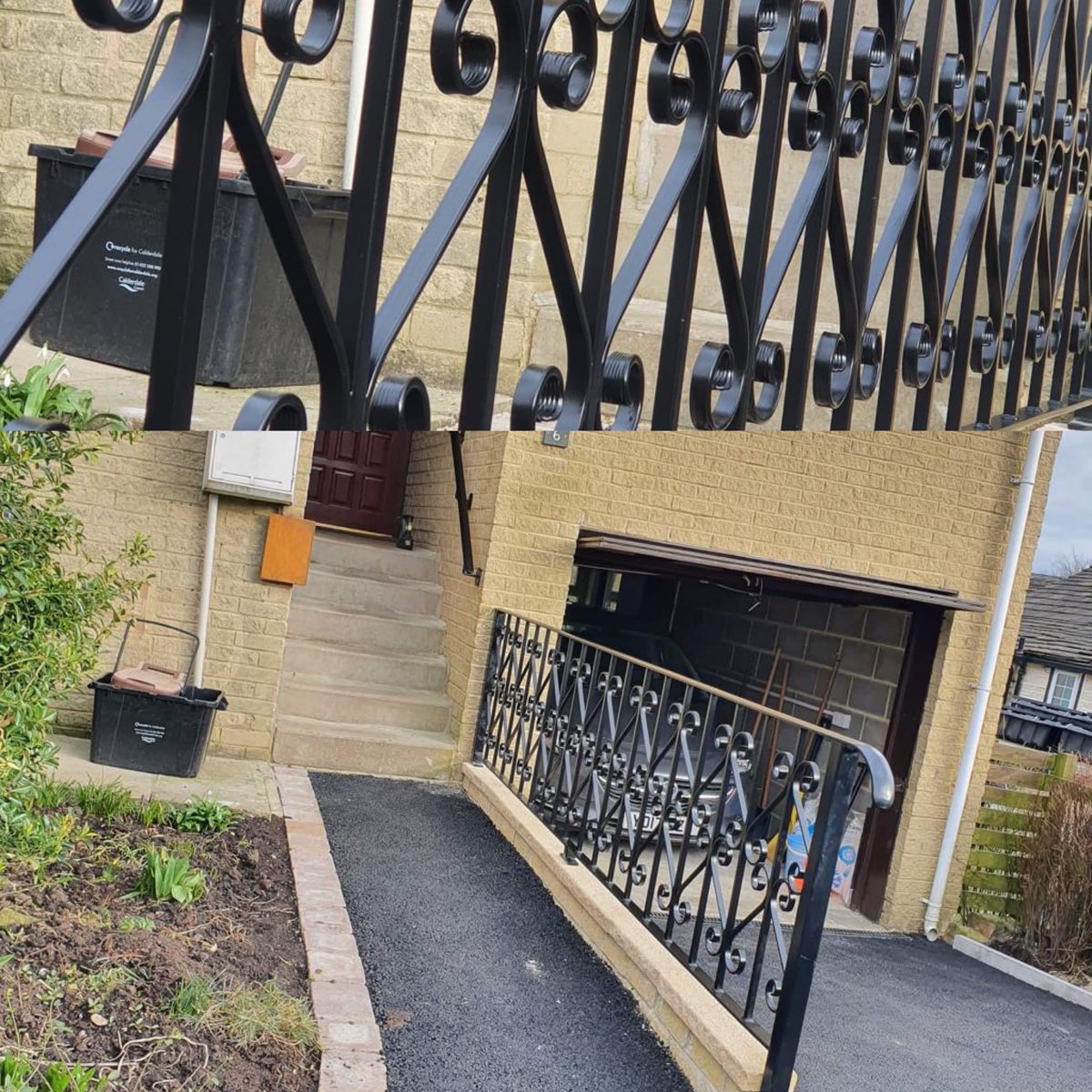 Contactfabs's tweet photo. It’s good to be recommended 👌🏼

This classic design fence and handrail was supplied and installed by out in-house team.
We were recommended for the job by @westyorkshireresindriveways who where at the same address completing works.

#contactfabrication https://t.co/TJSmJ32IdW