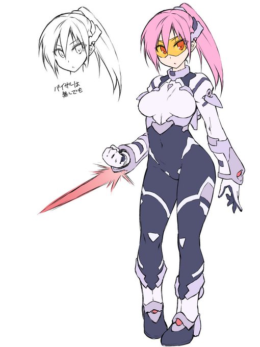 #見た人も無言でピンク髪美少女貼れ 