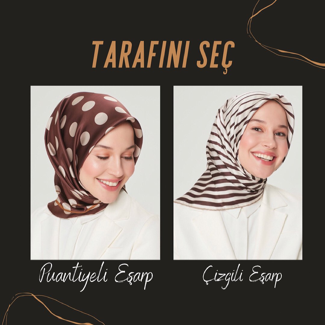 bugunnekombin's tweet photo. Şal ve eşarp almaktan bir türlü vazgeçemeyenler 😍

Senin tarafın hangisi? Puantiyeli eşarp mı, çizgili eşarp mı? 
@arminecomtr 

#kombin #tesetturgiyim #scarf #eşarp #şal #moda #mart #istanbul #ankara #izmir #türkiye #hijab #müslüman https://t.co/TnCrmXdrfV