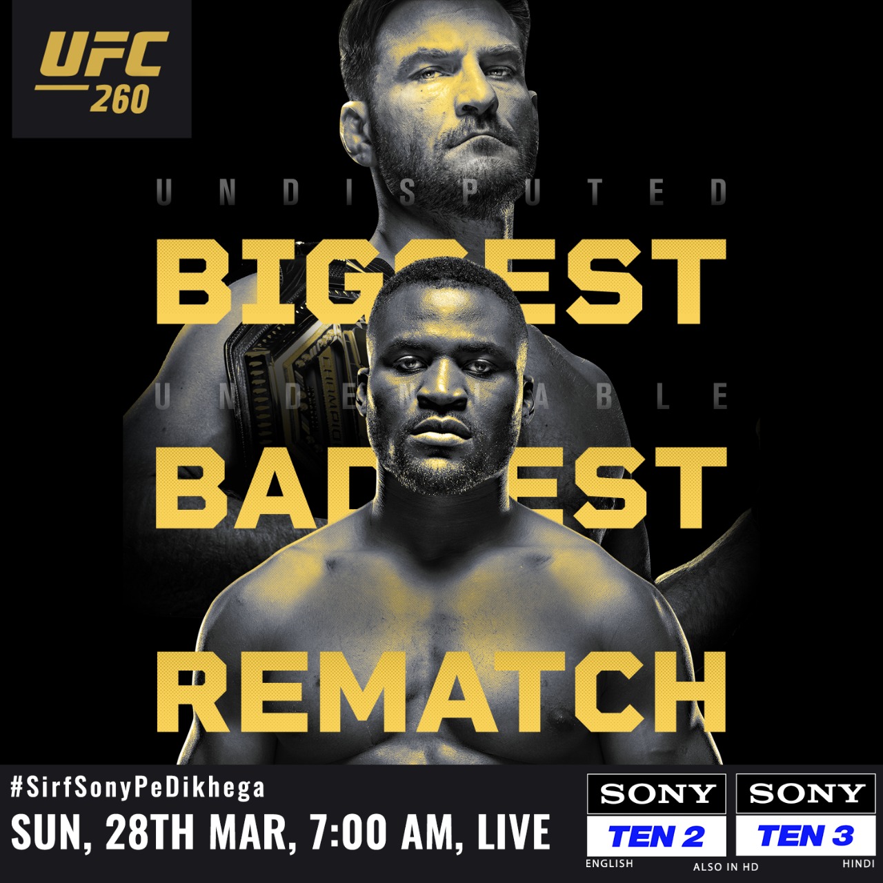Sony ten online 2 live ufc