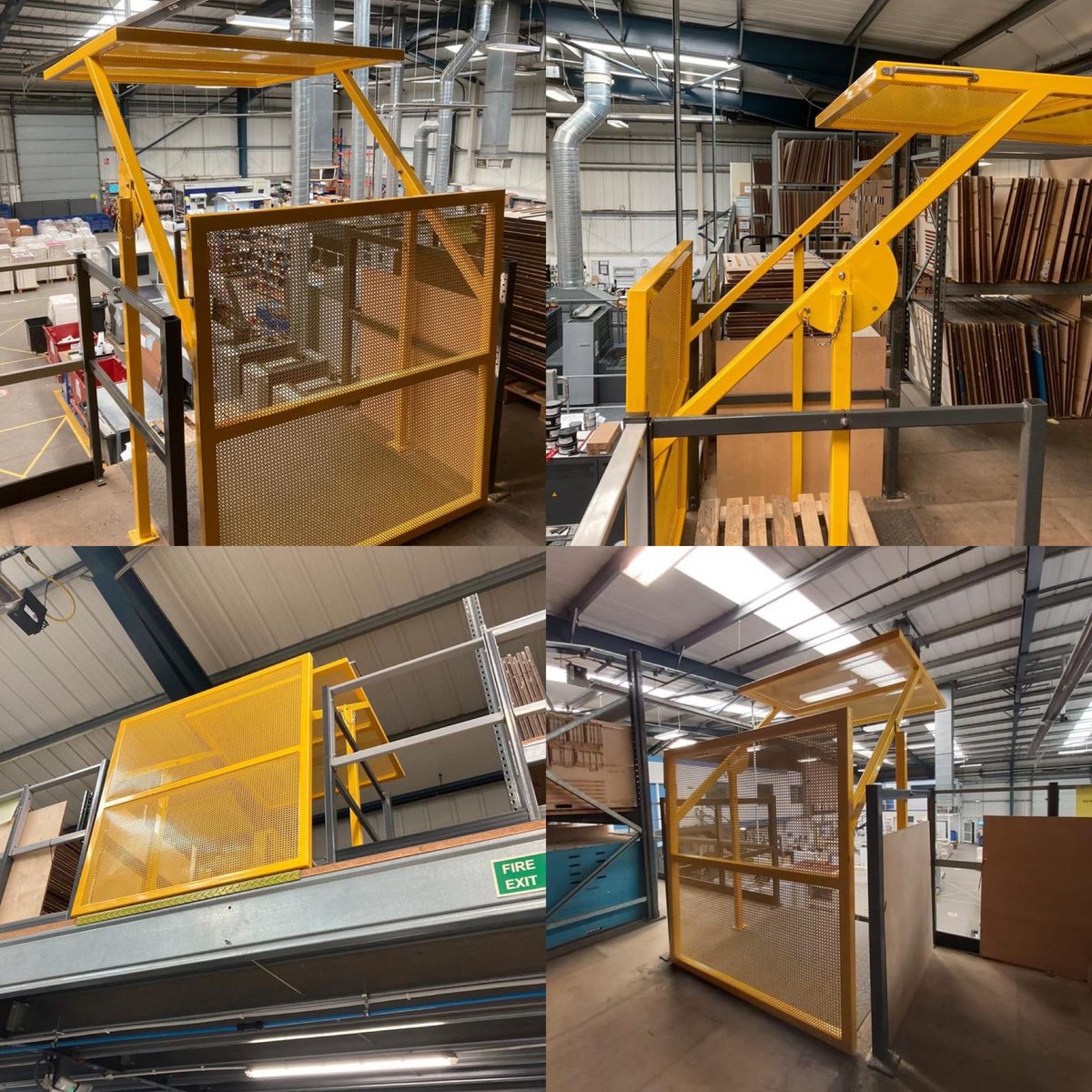 Contactfabs's tweet photo. Loading bay/Saftey Cage designed, Fabricated and fitted.
We where asked to make a safe loading bay for a local company to ensure the safety of there team and we delivered.
This simple but fail safe design will definitely put any health and safety managers at ease. https://t.co/tG1j42THCT