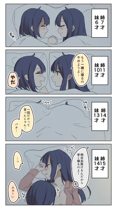 再掲
姉妹の変化 