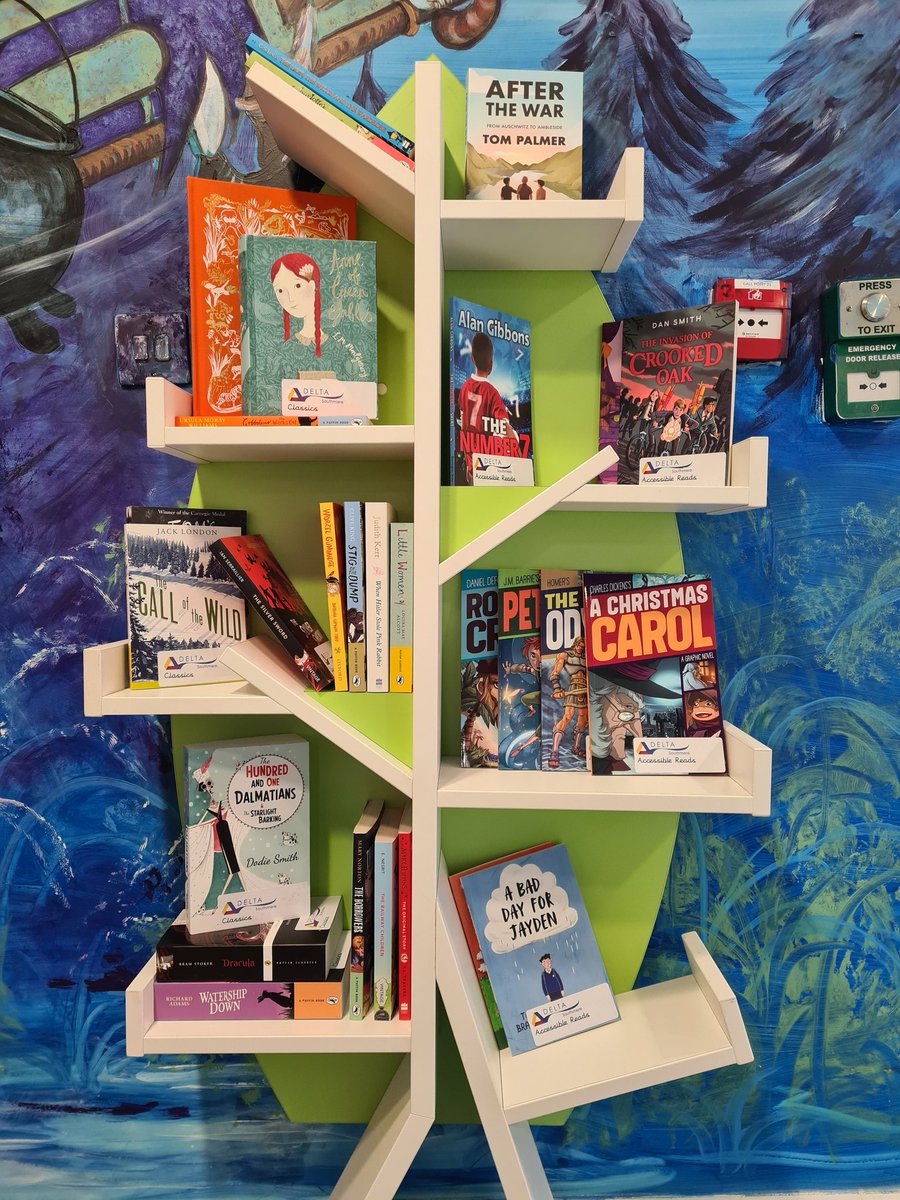 MissCMayers's tweet photo. The start of the day took a little longer than usual this morning as I got distracted by these beautiful books @MrsTMSouthmere and @MrsBinnsSMPA have invested in for children @DeltaSouthmere #books #readingforpleasure #Thrive #everychildareader https://t.co/RUpW0uOY8m