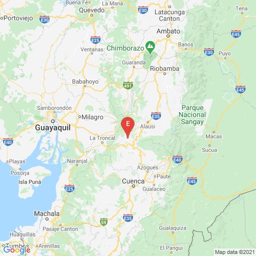 IGecuador's tweet photo. #SISMO ID: igepn2021fujk Revisado 2021-03-24 02:08:54 TL Magnitud:4.15 Profundidad: 5.00 km, a 21.05km de Cumanda,Chimborazo,Latitud: -2.3801 Longitud:-79.0635 Sintio este sismo? Reportelo! en https://t.co/MecQsaRqFb https://t.co/zGx72HDbUS