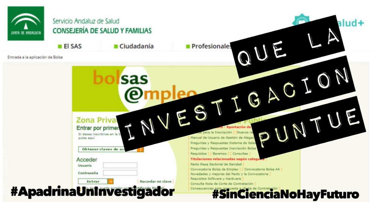 boticariors's tweet photo. Cojo esta imagen de @CristobMorales para el #SinCienciaNoHayFuturo de hoy.

Para retener talento, la investigación tiene que ser considerada también en las bolsas de trabajo https://t.co/Hc9rA3itv8