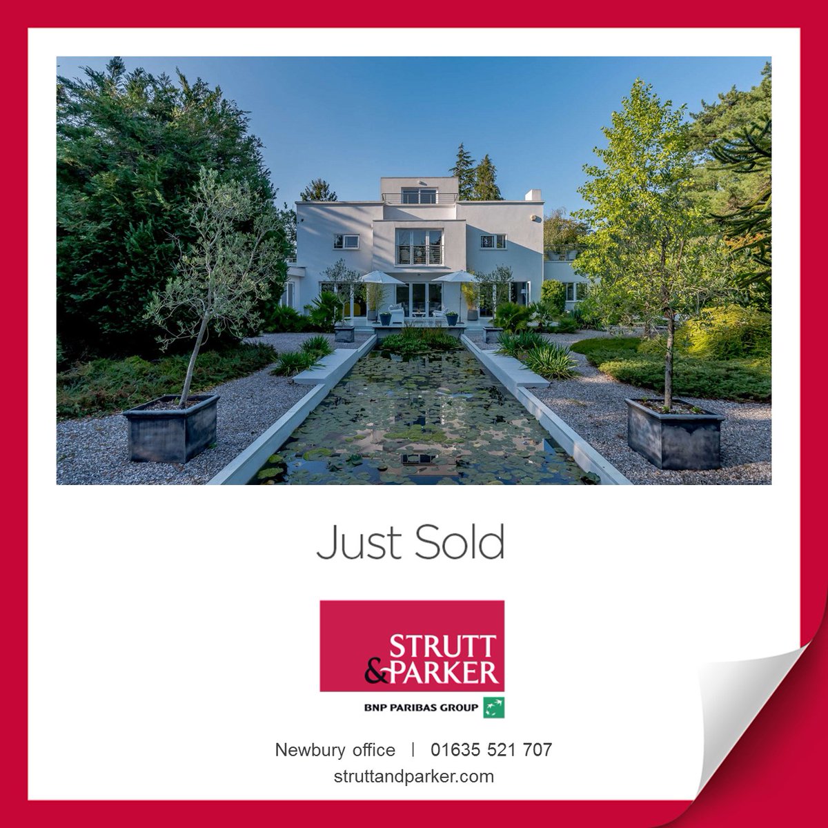 Struttsnewbury's tweet photo. A stunning 1920's Art-Deco house of over 4,100 sq ft in a sought-after residential area close to the town centre with large studio annexe ideal as a home office #justsold @Struttsnewbury https://t.co/0KNfsaiyHX