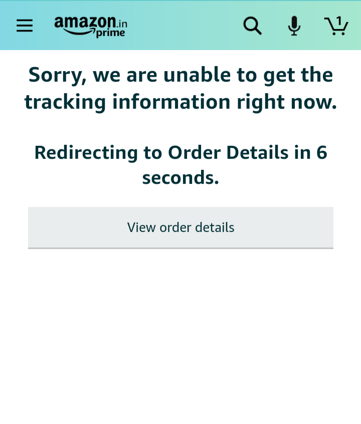 So, this is happening...
Ordered a book at @amazonIN on March 9 (seller Peacock books). Paid a whole lot of money for a paperback. It is supposed to be delivered between 24th-28th March. And it's not even despatched. Every time I try to check my order status, this is what I get.. https://t.co/nTmm5QYGuh
