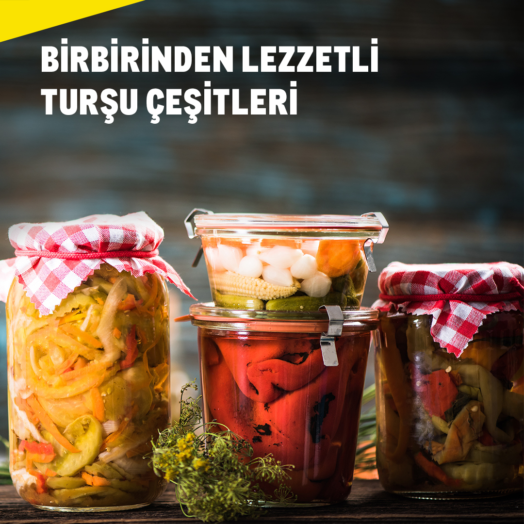 MetroTR's tweet photo. İster garnitür olarak ister tek başına servis edebileceğiniz erik, pancar ve çağla turşusu #MetroChef kalitesiyle şimdi raflarımızda! Salamura içerisinde servise hazır bekleyen turşu çeşitlerimiz, et ve sebze yemeklerinin yanı sıra dürüm, fast food yemeklerine de lezzet katacak. https://t.co/nFPxBhajEW