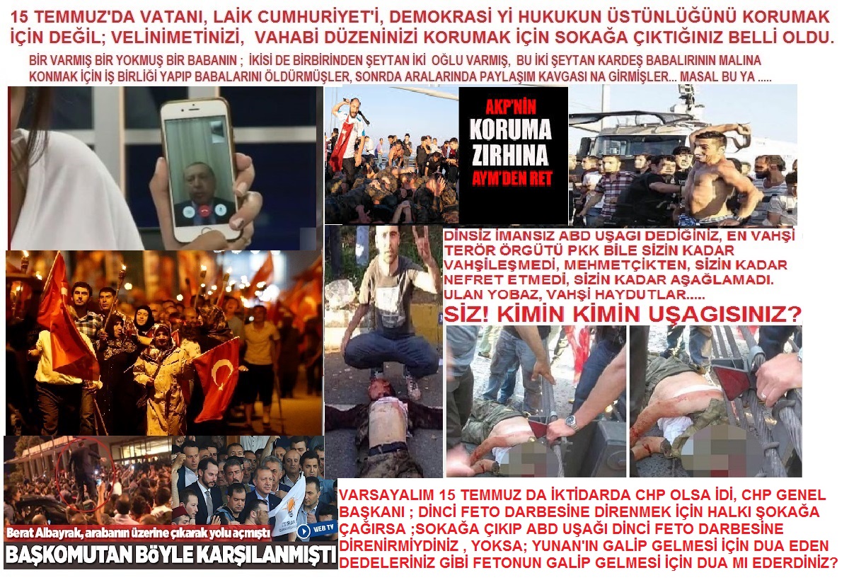 merhabadostum's tweet photo. @BekirTiryakii Bir Varmış Bir yokmuş, Birbirinden sinsi iki dinci kardeş varmış, Babalarına Kumpas kurup öldürdükten sonra paylaşım kavgasına girmişler. masal bu ya!
Genel Başkanımız AK Parti #AnkaradaİslerNasıl #lebalep mi? Son 20 #İstanbul #mansuryavas #MuhsinYazıcıoğlu Macron #ERGEL https://t.co/6Opc7MdNqs