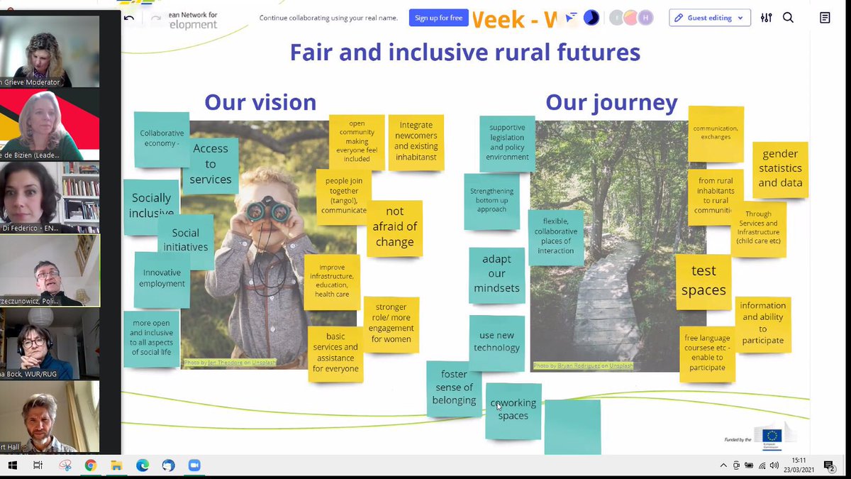 leader_france's tweet photo. Présent et actif à la #ruralvisionweek de l’@ENRD_CP notamment pour y présenter notre projet ACCESS’R sur les servies aux publics en milieu rural lors de l’atelier pour un monde rural inclusif et équitable. @reseaururalfr @ARuralites #Rural2040 #RuralVisionUE #AgendaRural https://t.co/MZvwTVMdqi