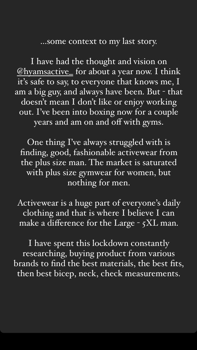 BoxHubKent's tweet image. No stone has been left unturned on this gear.. Men’s plus size activewear.

@hyamsactive_ on instagram