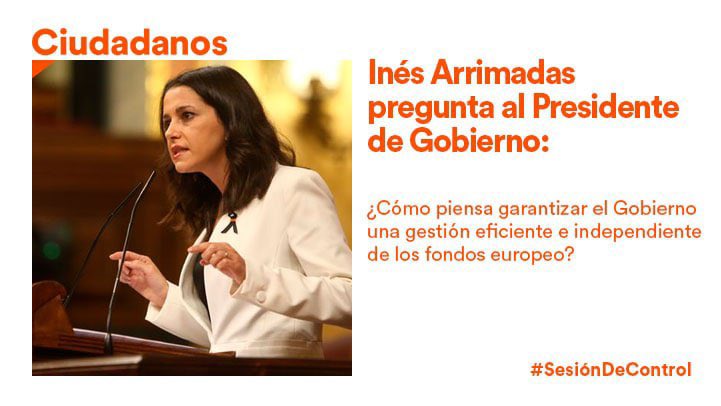 CiudadanosCs's tweet image. ☀️ ¡Buenos días y #FelizMiércoles!

🏛 En unos minutos @InesArrimadas preguntará al presidente Sánchez sobre los fondos europeos en la #SesiónDeControl  

Síguelo #EnDirecto aquí 🔛 app.congreso.es/AudiovisualCon…