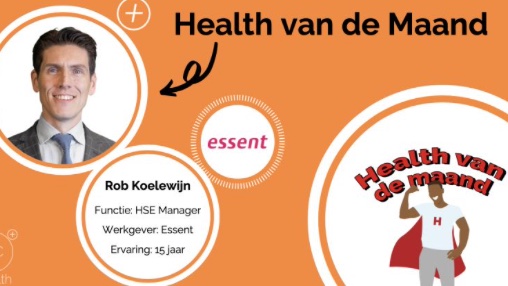 HC_Health's tweet photo. De tweede 'Health van de Maand' staat live! Deze maand: Rob Koelewijn van Essent. Voor dit item spreken we maandelijks vooruitstrevende mensen met een passie voor #vitaliteit &amp; duurzame inzetbaarheid die actief zijn binnen de grotere bedrijven in Nederland.https://t.co/fesUEZkmKf https://t.co/E3yHTzMRrx