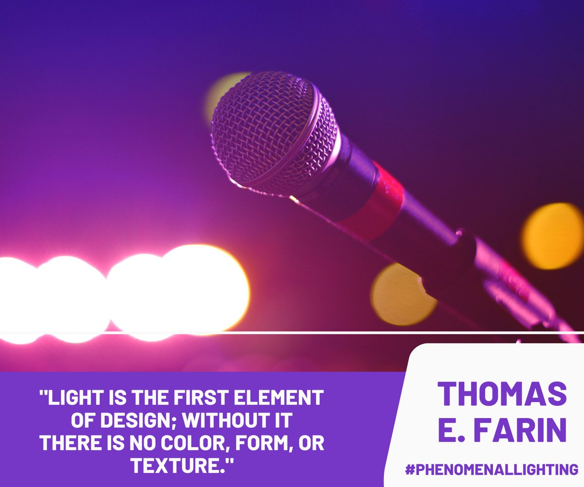 Light is the element of design #phenomenallighting