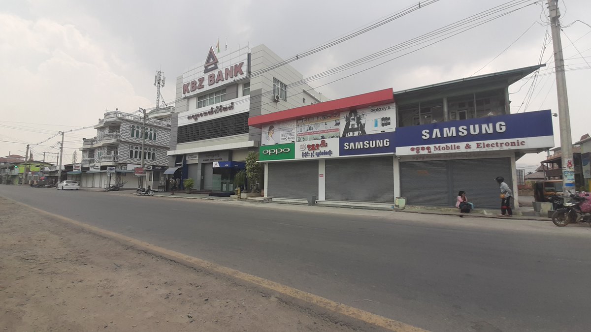 #NYAUNGSHWE
Silent even at City REVOLUTION against dictatorship.
#WhatsHappeningInMyanmar #Mar24SilenceStrike
#SilenceStrike
#WhatsHappeningInMyanmar
#NyaungShwe