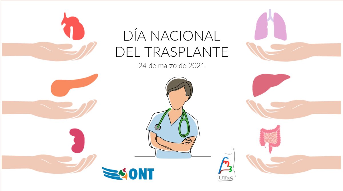 ¡Feliz #DíaNacionaldelTrasplante2021! Este año, los pacientes trasplantados rinden homenaje al esfuerzo de los profesionales sanitarios para mantener en funcionamiento, a pesar de las circunstancias adversas, el Programa Nacional de #Trasplantes #LosTrasplantesResisten