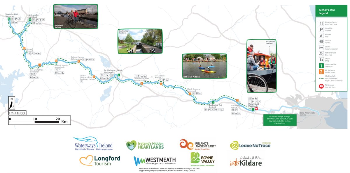 poloconghaile's tweet photo. Ireland's longest ever greenway launches today... the 130km Royal Canal Greenway travels through four counties, from Kildare to Longford. Can't wait to be able to get there!
https://t.co/Xfma1zCiXN @royal_canal @waterwaysirelan https://t.co/lKugg67kYg