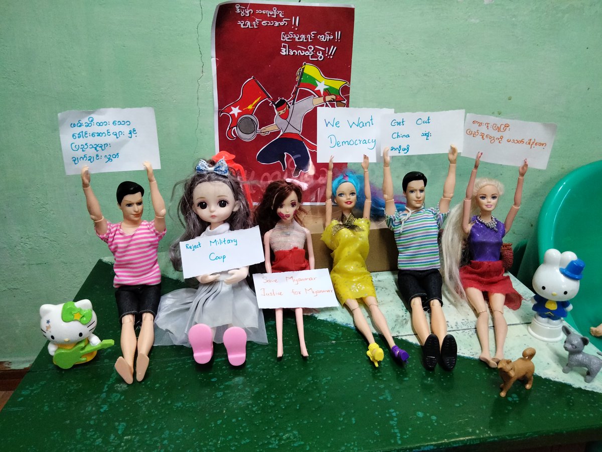 KyawtkayThwin's tweet photo. #SaveMyanmarCitizens
#RejectMyanmarMilitaryCoup
#wewantR2P https://t.co/xH4o51GCIR