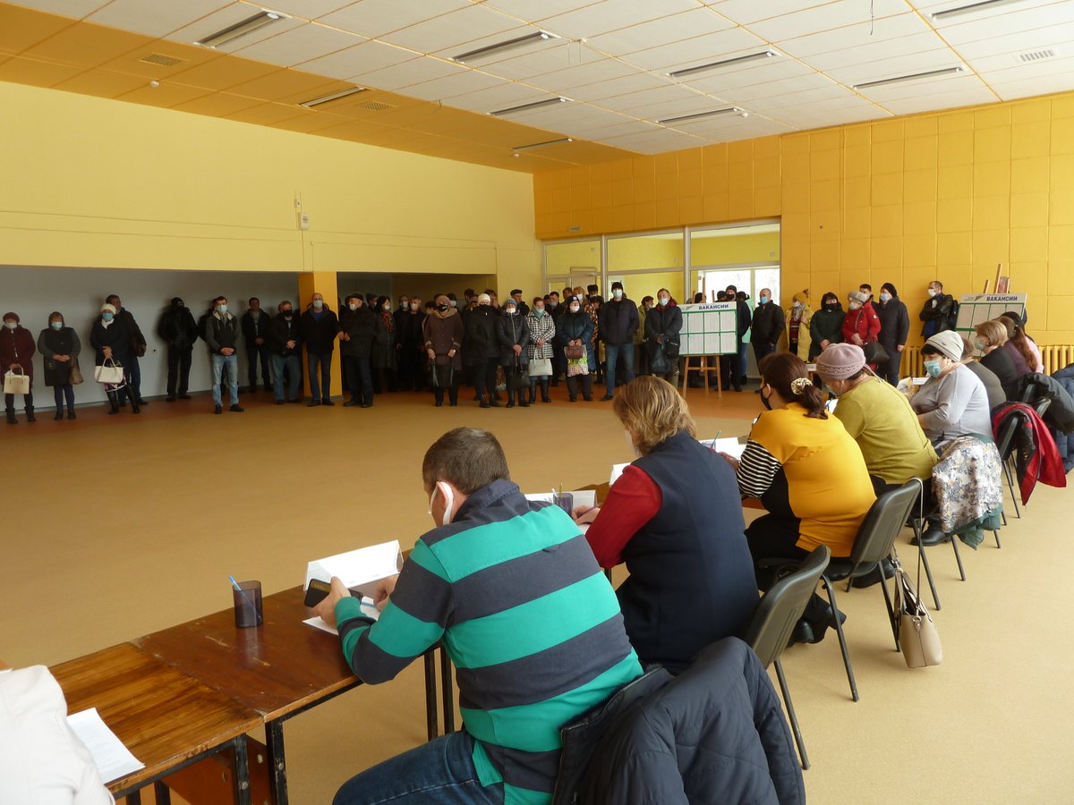 24.03.2021 в Старомайнском районе прошла ярмарка вакансий и учебных рабочих мест.Приняли участие 10 работодателей, выдано 7 направлений на трудоустройство.