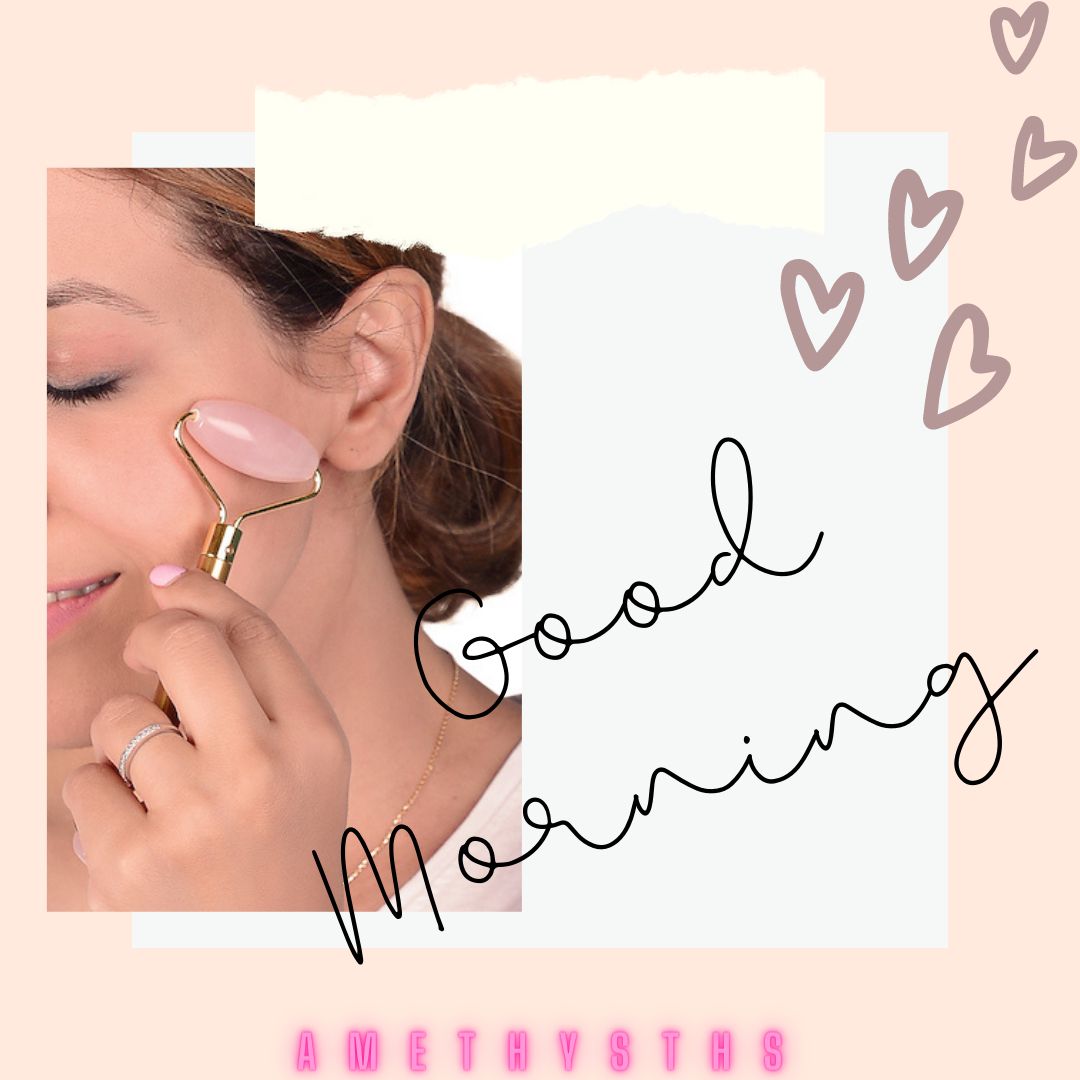 AmethystHs's tweet photo. Its a beautiful Morning start with Rose Roller Massage 😍#linkinbio  #roseroller #jadroller #skincareroutine #jaderoller #roses🌹 #loverose #quartz # #Love #Quartz #beauty #skincare #Amethysths #Rose #loveyourself #glowingskin #healthyrecipes #organicbeauty #motivation https://t.co/bFl2HtTjmF