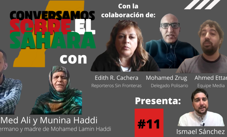 iusevillaciudad's tweet photo. 🇪🇭🎙️ Entrevista a la madre y hermano del periodista Mohamed Lamin Haddi, preso político saharaui.
Hoy le dedicamos el boletín #TuVozTuGente al programa 'Conversamos sobre el Sáhara' de nuestro diputado @ismaelsc_ 👉 https://t.co/ybA4Fxkbpe
#PROTECCIONHADDI #LIBERTADHADDI https://t.co/8SyjZf7ewQ
