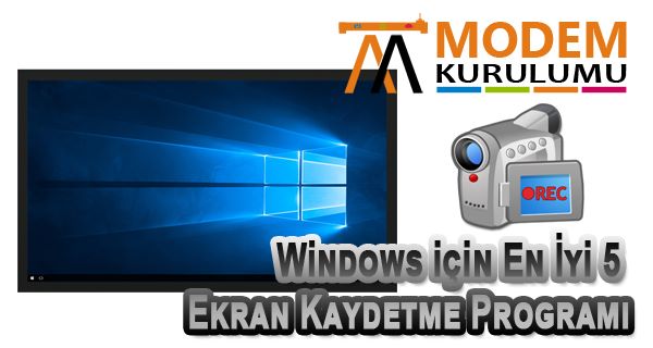 ModemKurulumu's tweet photo. Windows için En İyi 5 Ekran Kaydetme Programı
➤ https://t.co/idkJtjpwsU https://t.co/KmK5BEyes1