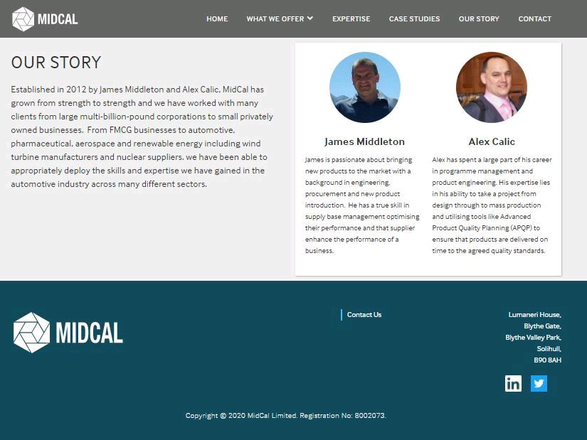 Midcal1's tweet photo. Website Launched During 1st Lock down in 2020, starting to get a lot of traffic as we progress into 2021. Already engaged in some exciting projects with new clients, some good feelings with the COVID bounce back, bring on 2021.
https://t.co/cNdTgkBOeJ https://t.co/ez6uEeNXnW