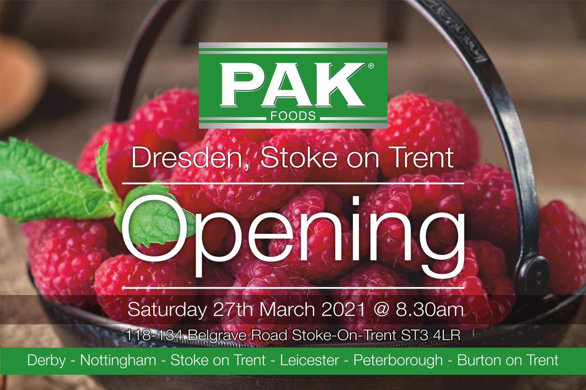 #NewStoreOpening #Dresden #StokeOnTrent #ThisSaturday