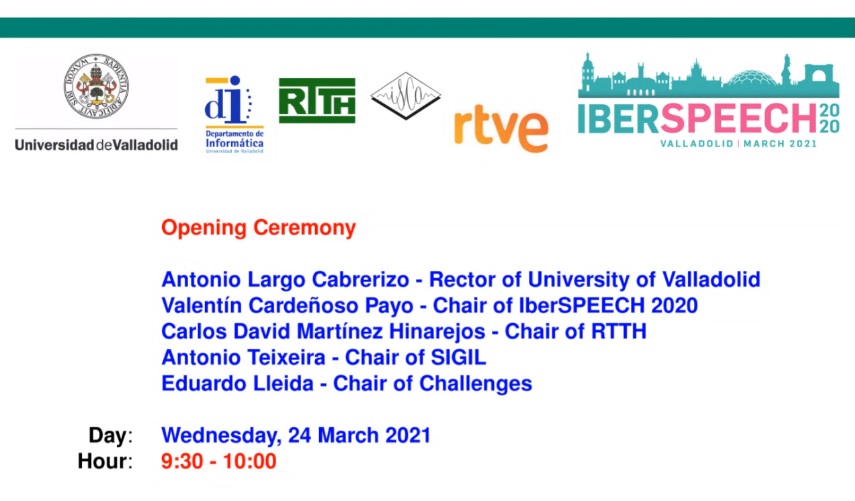 falias's tweet photo. #IberSPEECH2020 is about to start! Today we present the results of the #GENIVOX project in the "R&D Projects" session I have the honour to chair #GTM @LaSalleBCN @uramonllull #RTTH #SIGIL @ISCAFOX #voice #speech #processing https://t.co/kYKL2X1G5p