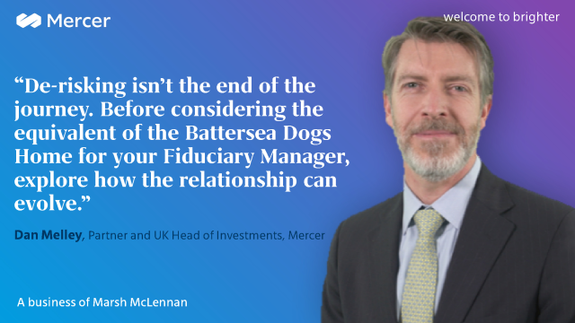 #Fiduciary managers have been indispensable amid the volatility of #COVID19. In a new blog, Dan Melley shares why #pension trustees should retain these #FinancialAdvisors after lockdown. #wealth #retirement bit.ly/3riEI1l
