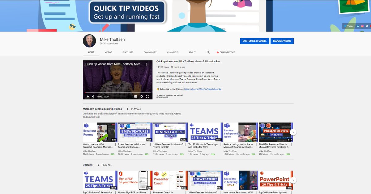 Mike Tholfsen tweet media