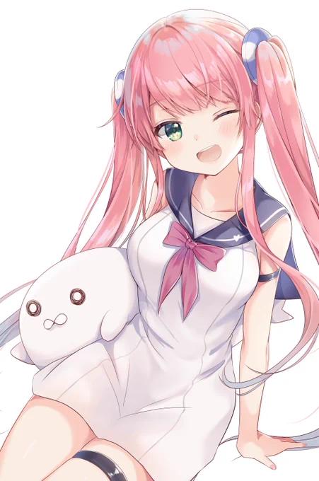 #見た人も無言でピンク髪美少女貼れ
ピンク～～? 