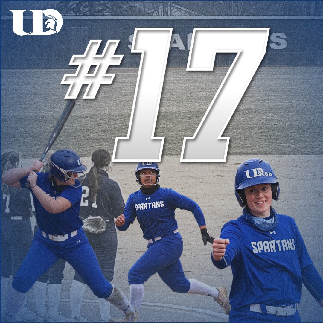 Your Spartan Softball players have busted into the top 25!! #BustEm #HOOSpartans ⚔️💙