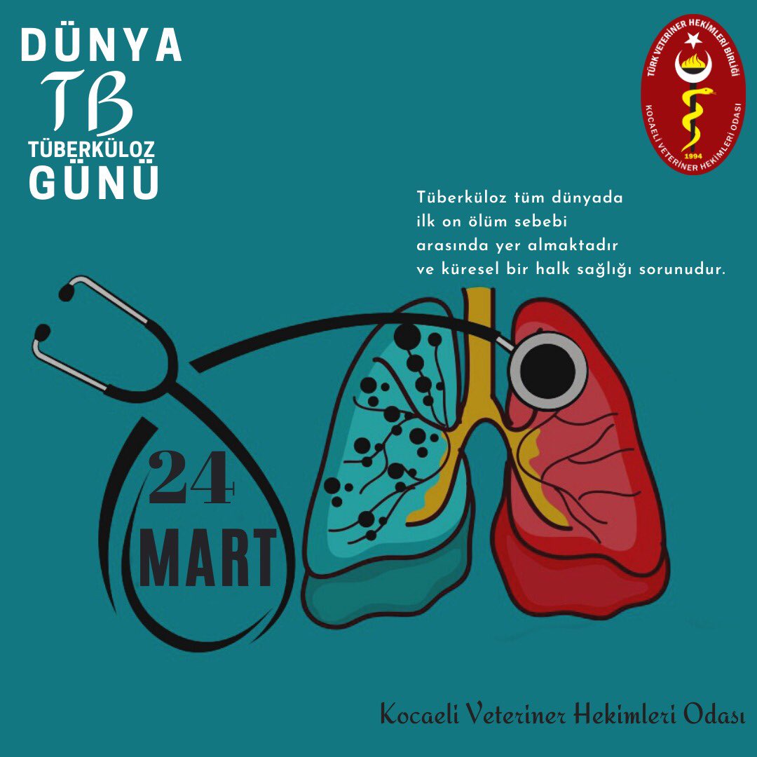 kocaelivho's tweet photo. Zoonoz bir hastalık olan Tüberküloz tüm dünyada ilk on ölüm sebebi arasında yer almaktadır ve küresel bir halk sağlığı sorunudur #tüberkülozgünü #wordtuberculosisday #kocaelivho https://t.co/7dErMpAau0