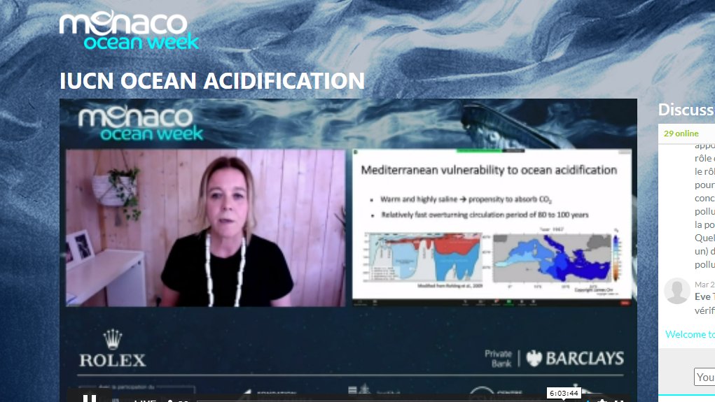 ICTA_UAB's tweet photo. NOW - Our researcher @ziverip in the event on #OceanAcidification in the #Mediterranean organized as part of the 🌊Monaco Ocean Week 2021🌊"Future Priorities for Addressing Ocean Acidification in the Mediterranean: from research to policy" #MOW2021

Follow https://t.co/01niU3VTto https://t.co/L5OpkpXN8F