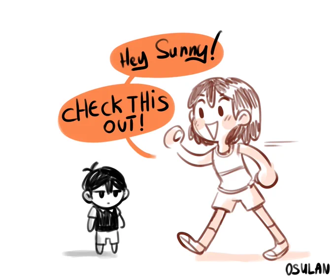 Kel tries to impress Sunny... (1/2)

#OMORI #OMORIFANART 