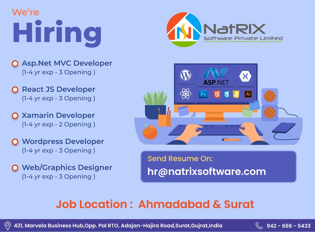 #HIRINGNOW