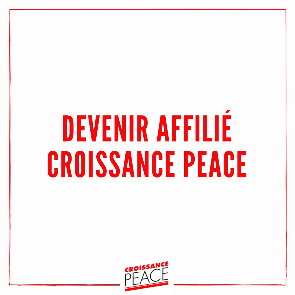CroissancePEACE's tweet photo. Depuis sa création, Croissance PEACE a développé une politique volontariste de partenariats et d’affiliations gagnants-gagnants pour tous. En Europe et en #Afrique, #croissancepeace s’appuie sur un vaste réseau.
--
>> Pour devenir affilié, cliquez ici :https://t.co/Y5iHiXHX7l https://t.co/Wtaouk83Cb